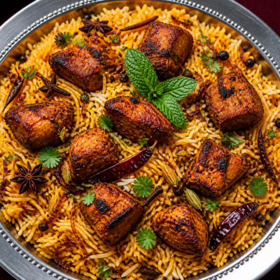 Lamb Tikka Biryani
